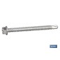 Tornillo Autotaladrante Cabeza Hexagonal con Collarín Zincado