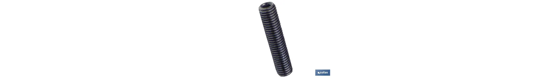 Comprar Espárrago Roscado Allen. Punta Plana Negro | Ferretería César