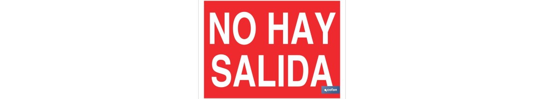 No hay salida