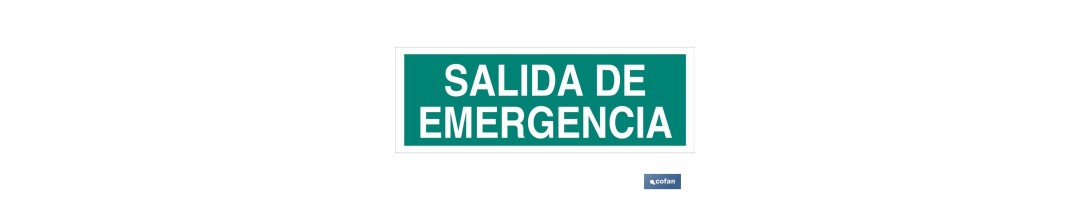 Salida de Emergencia Texto