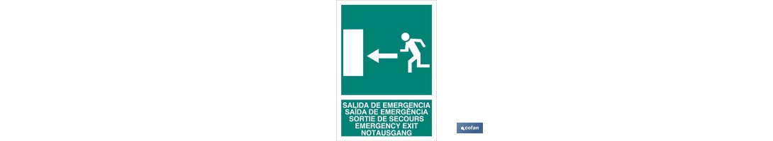 Salida de Emergencia Texto