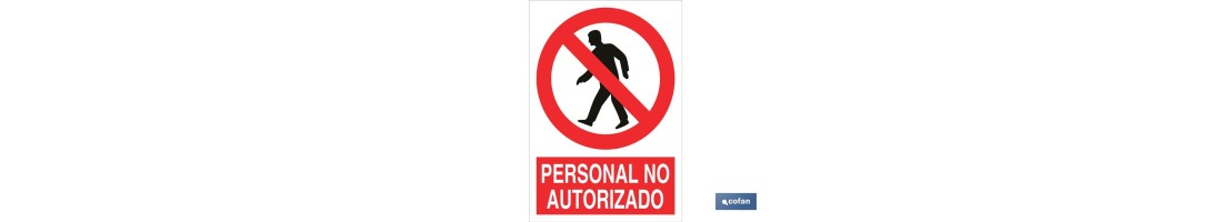 Personal no autorizado