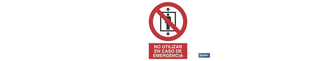 No utilizar en caso de emergencia