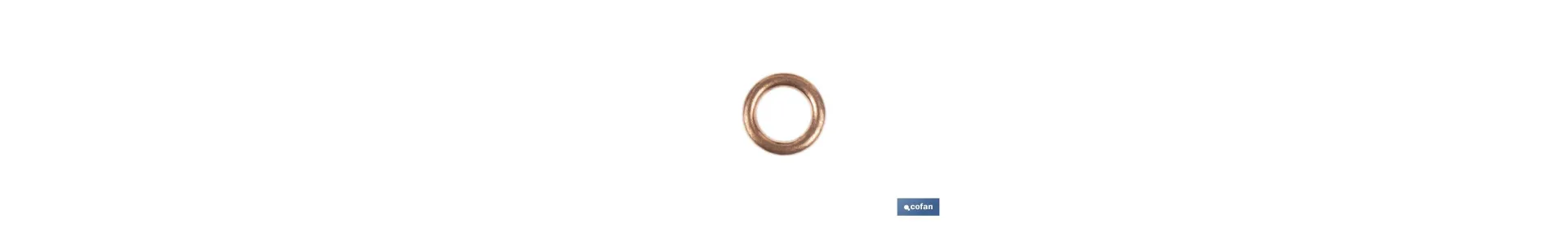Arandela de Cobre para Tapón Cárter — Ferretería César Ferretería