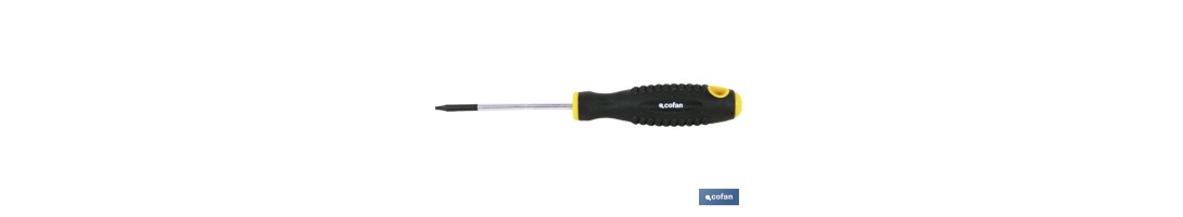 Destornillador Torx DIN 50150 | Modelo Comfort plus | Medidas de huella desde T-6 hasta T-40