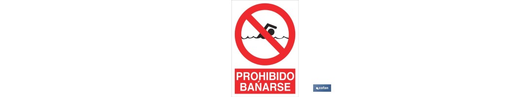 Prohibido bañarse