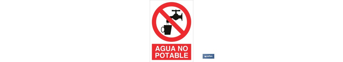 Agua no potable