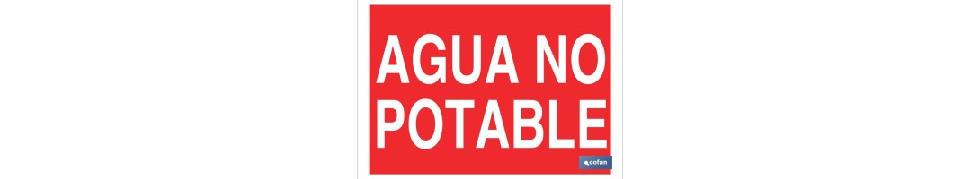 Agua no potable