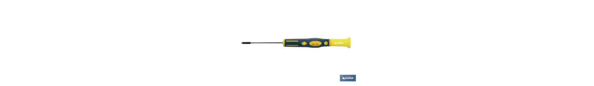 Cofan Destornillador de Alta Precisión Pozidrive | Modelo Pz-0 |