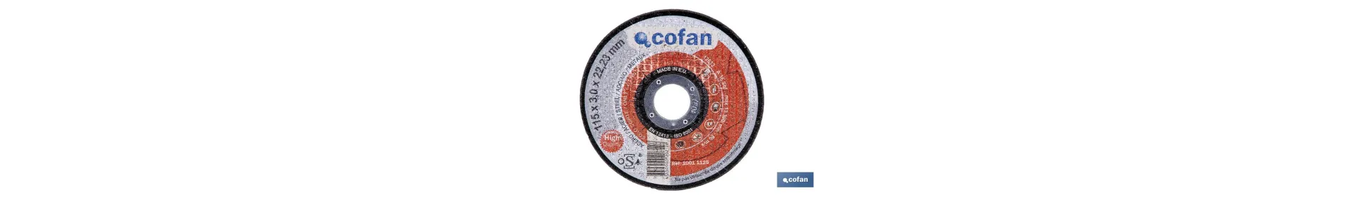 Gama profesional discos de corte