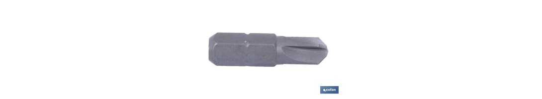 Punta T-Set Extra dura de atornillar | Modelo 1/4 T-Set | Longitud 25 mm