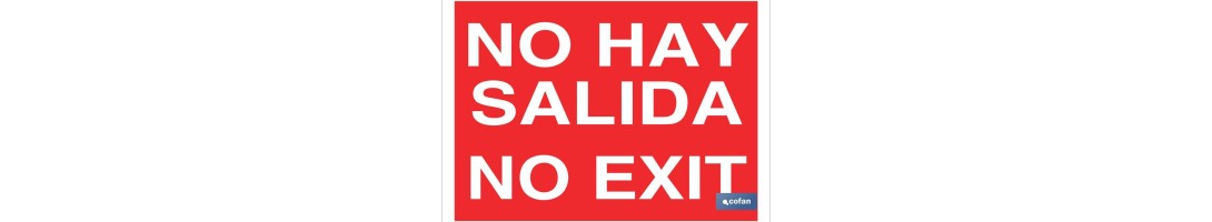 No hay salida. No exit