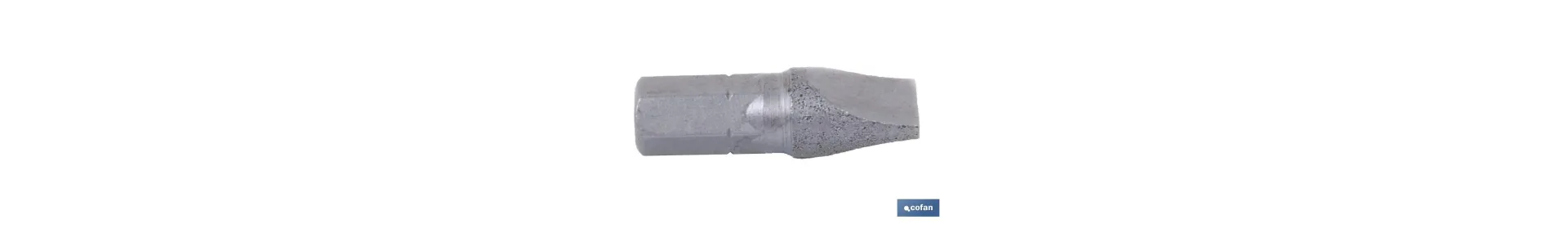 Comprar Punta Plana para Atornillador de Acero | Modelo 1/4 Plano