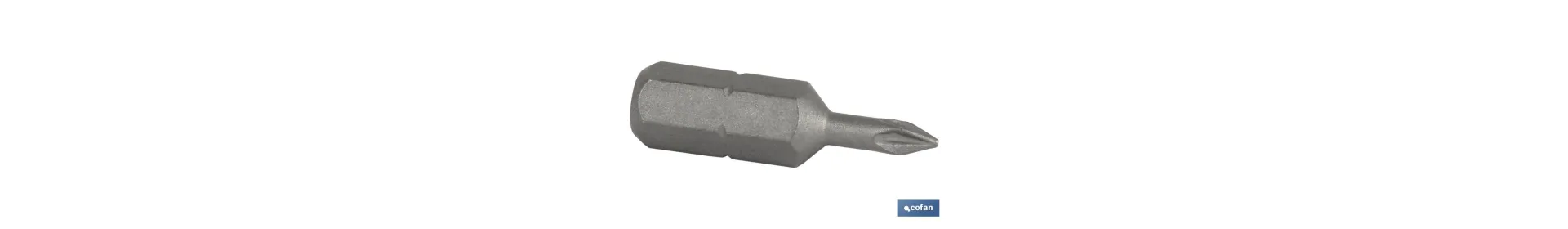 Puntas Pozidrive de Atornillar en 1/4\\\" | con Huellas Desde Pz 0