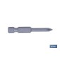 Kit de puntas de acero para atornillar | Contenido 3 puntas Phillips de 50 mm | Modelo 1/4 PH