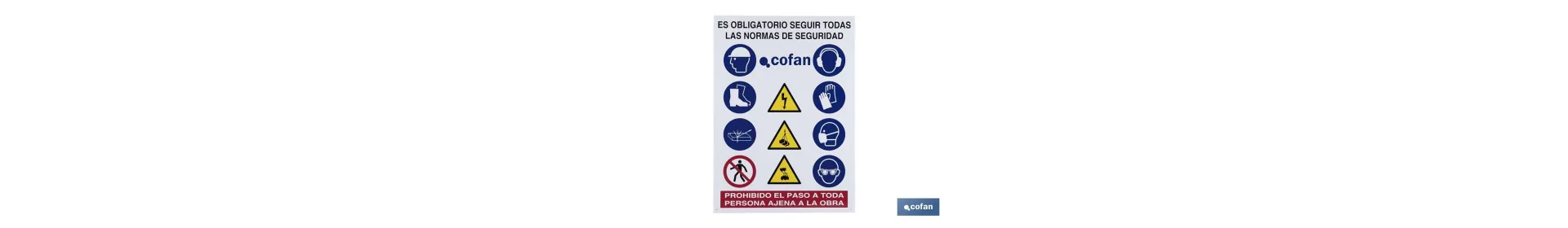 Cartel de Obra en Glasspack 0,7 Mm Online | Ferretería César - Cáceres
