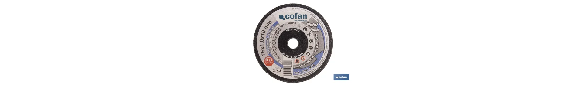 Discos Extrafinos para Acero INOX