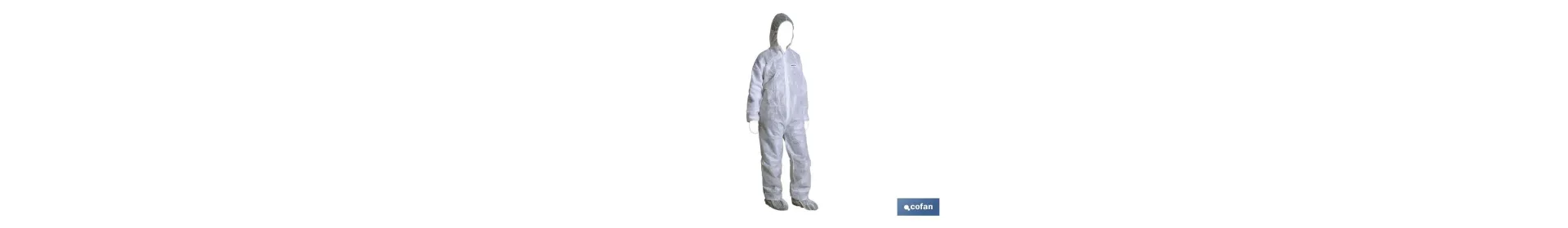 Buzo de Trabajo | Color Blanco | Desechable | Fabricado en Polipropileno | Varias Tallas