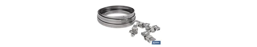 Abrazaderas para cortar 3 metros | Material INOX