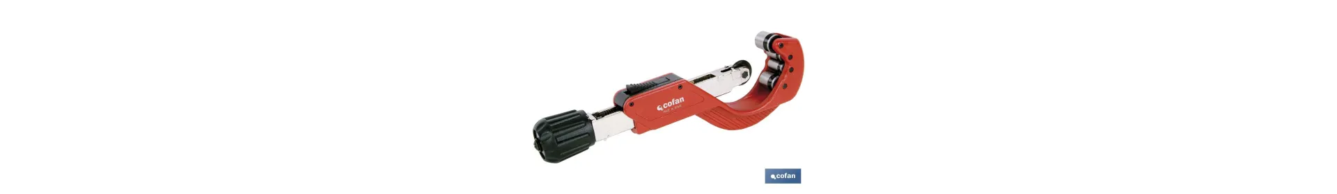 Cortatubos de 4 rodillos | Para tubos de plástico | Diámetro: 6-67 mm | Sistema ICS (Instant Change System)