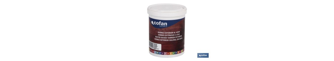 Barniz para exterior | Múltiples aplicaciones | Perfecto para proteger superficies