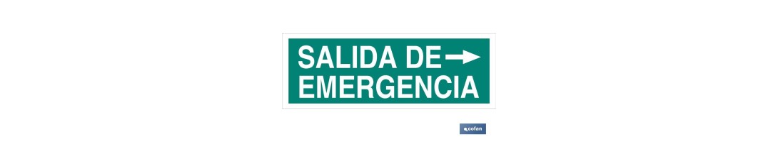 Salida de Emergencia Texto