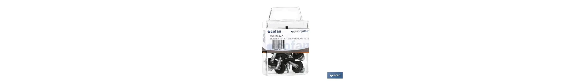 Tornillos de Cubierta con Arandela