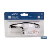 Blíster Gafas de Seguridad | Con lente clara | Modelo Estándar | EN 166:2001