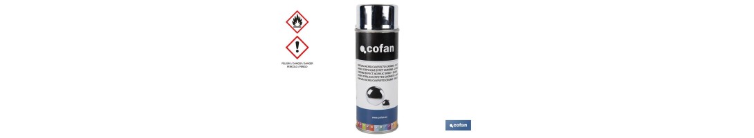 Pintura en Spray Efecto Cromo | Oro o Plata | Envase de 400 ml | Pintura en Aerosol