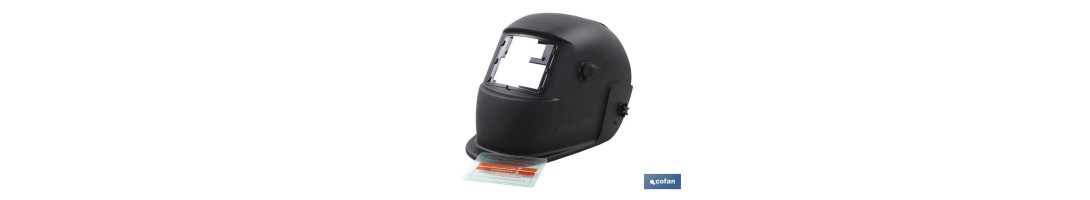 Máscara de soldar automática | Para soldaduras de tipo ARC/MIG/MAG/TIG | Máxima protección facial