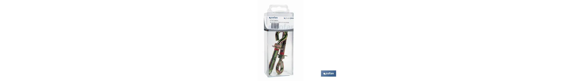 Anclajes Metálicos con Argolla 6.8 Blíster Estándar