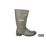 Bota de Agua | Color Verde | Seguridad S5 | Fabricada en PVC | Puntera y Plantilla de Acero