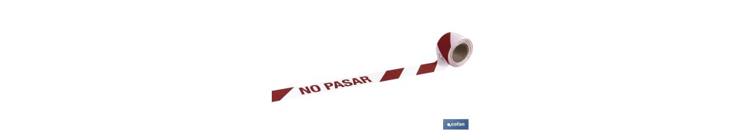 Cinta Balizamiento NO PASAR