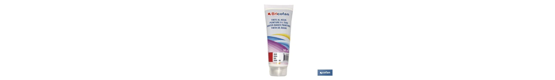 Tinte al agua para dar tono en pinturas | Envase de 50 ml | Diferentes colores