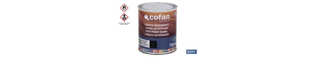 Esmalte Antioxidante | Varios Colores | Tamaño del envase 750 ml