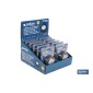 Expositor 12 uds Lámpara 24 led Redonda