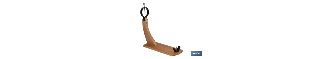 Jamonero Góndola | Modelo Reserva | Fabricado en Madera | Medidas 37,5 x 16,8 x 60 cm
