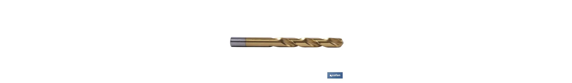 Brocas titanio HSS TIN-DIN 338