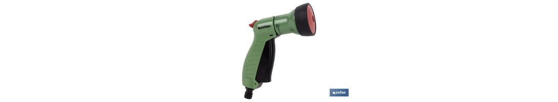 Pistola de Riego | Con control de caudal | Adecuado para jardines, patios y terrazas