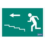 Salida Escalera izquierda Subida