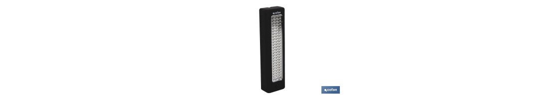 Lámpara 72 led Rectángular Imán/Gancho