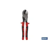 Tenazas cortacables de aluminio y cobre | Para grosores desde 3 hasta 22 mm | Longitud 220 mm