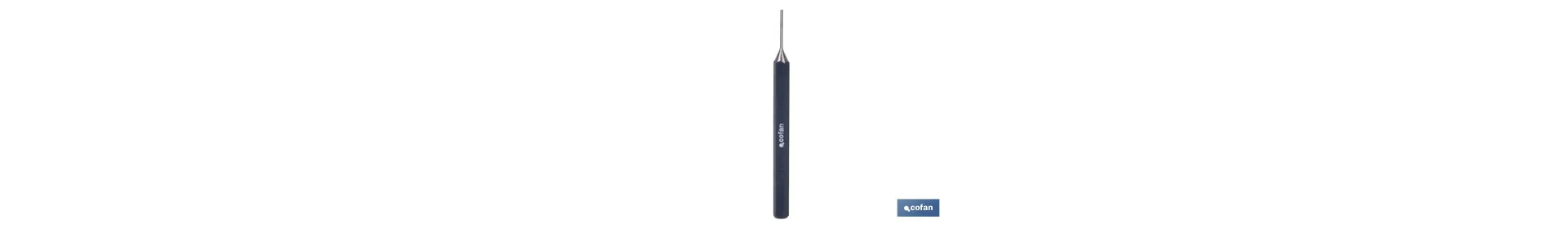 Botador cilíndrico para profesionales | Fabricado en acero al cromo vanadio endurecido | Medidas del botador de 10 mm