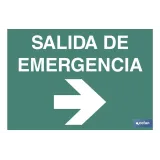 Salida de Emergencia Texto