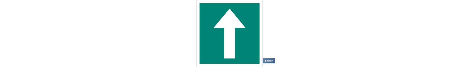 Señal de Dirección Evacuación