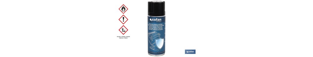 Spray protector de bornes para baterías 400 ml | Combinado con aditivos y espesantes