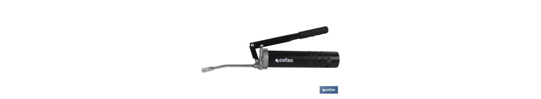 Bomba de engrase horizontal | Para cartucho con rosca grande