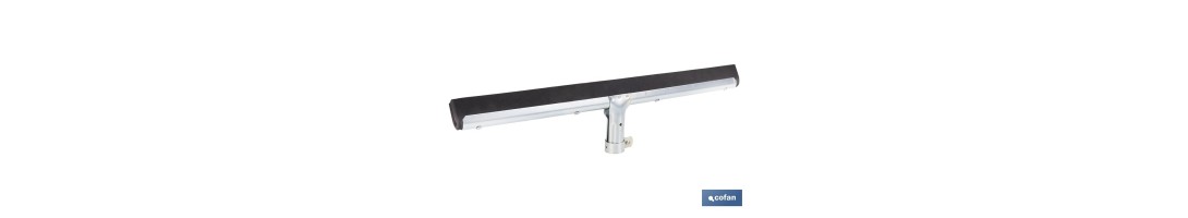 Haragán metálico industrial | Disponible en varias medidas de ancho | Para el fregado y retirada de líquidos en suelos