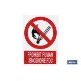 Prohibit fumar i encendre foc