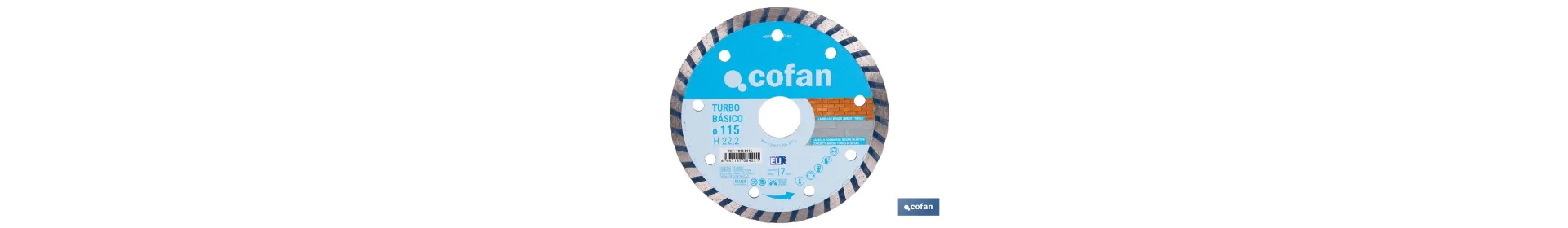 Discos de diamante General de obra turbo base